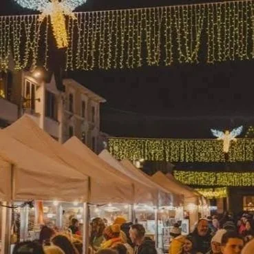 Truro Christmas Market on Boscawen Steert