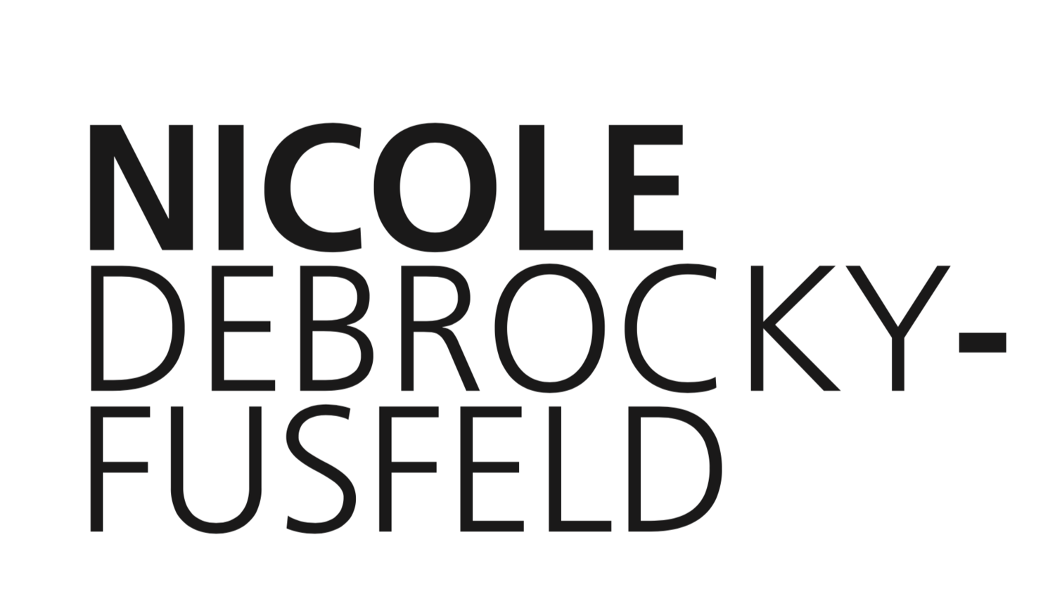 Nicole DeBrocky-Fusfeld