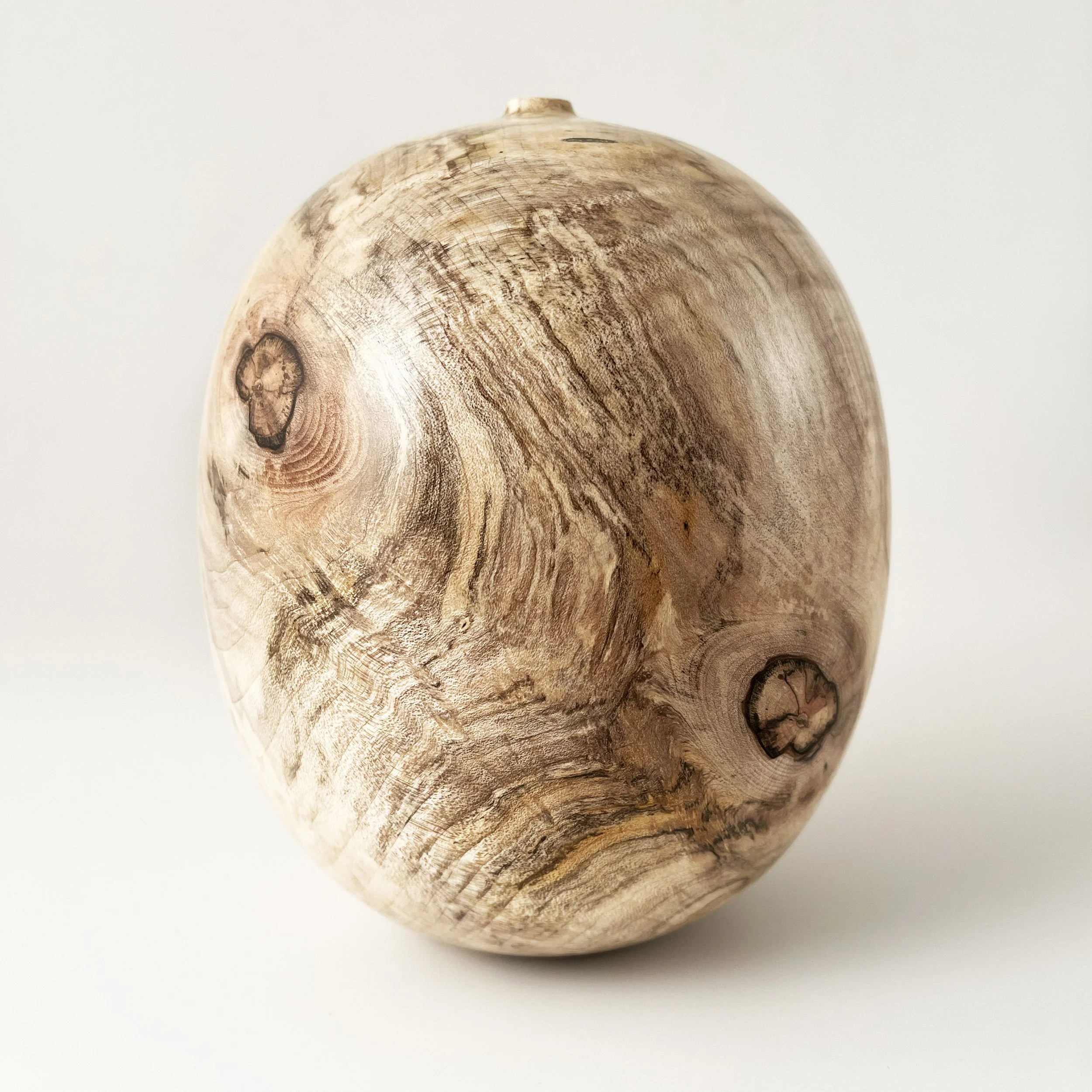 Hollow Form Spalted Sycamore