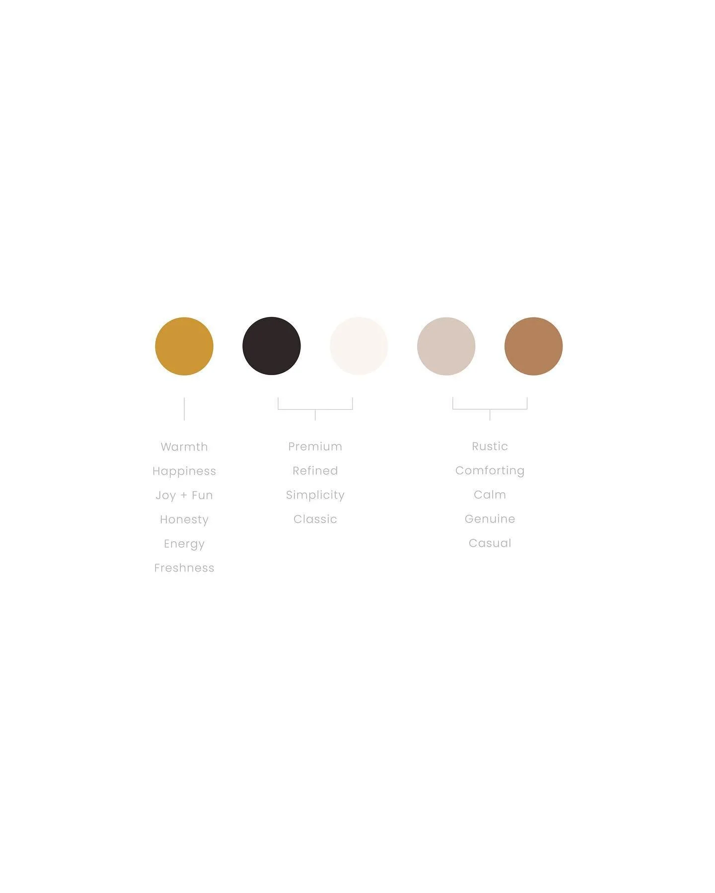 What does your color palette say about your brand?

We highly value brand strategy and always dive into it first to establish a roadmap for your brand before even touching your visual identity. Part of brand strategy includes developing a color palet