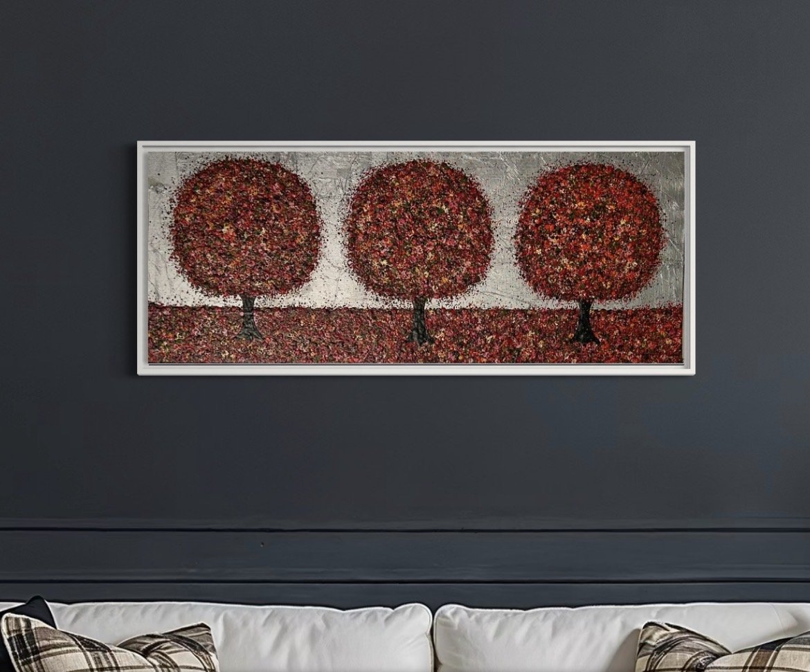 An Amber Glow 50x100cm in 54x104cm frame