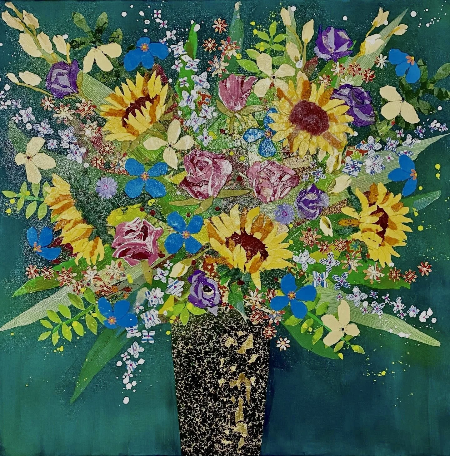 SOLD Bring Me Sunshine 76x76cm