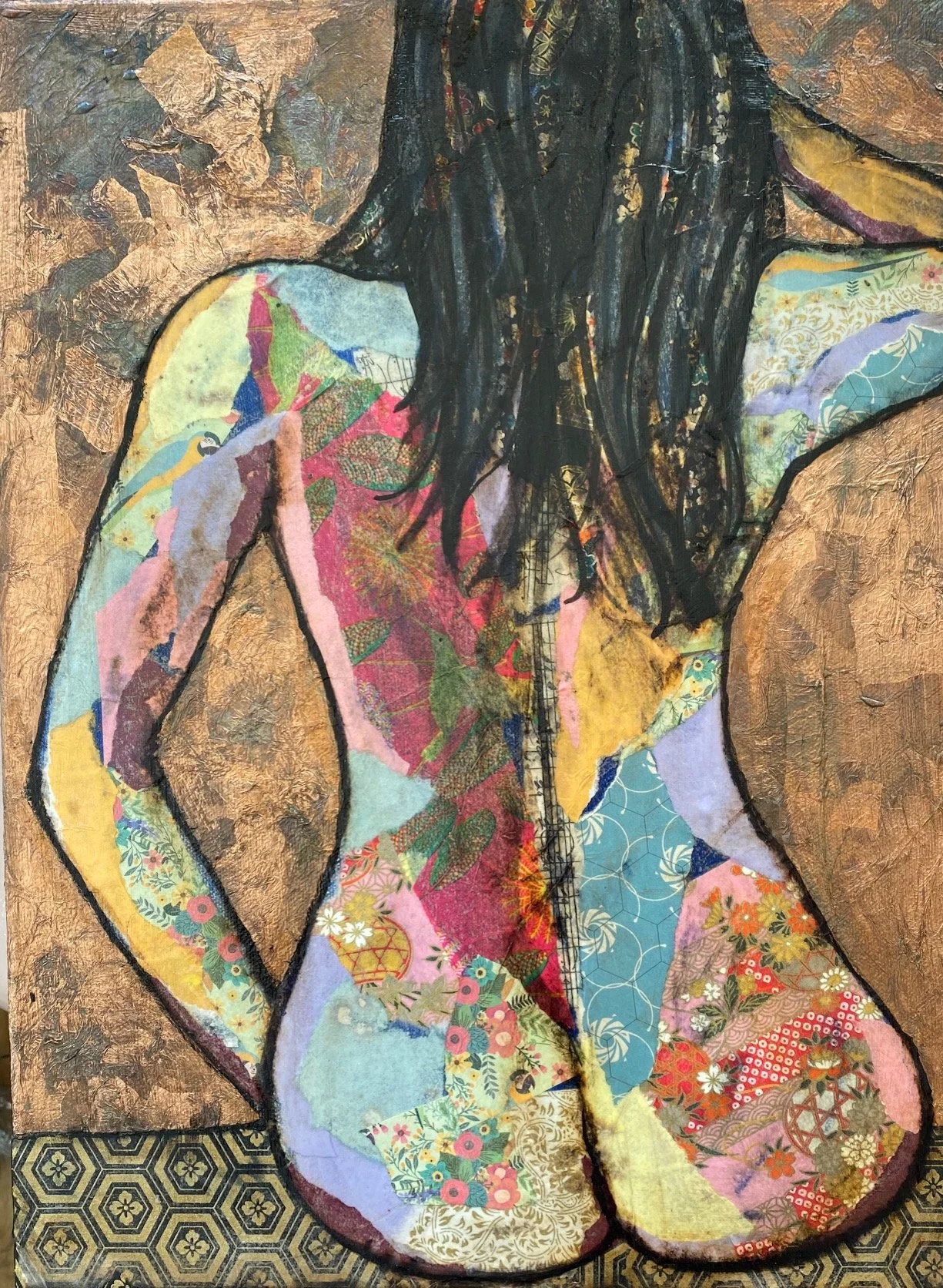 Lean On Me 30x40cm SOLD