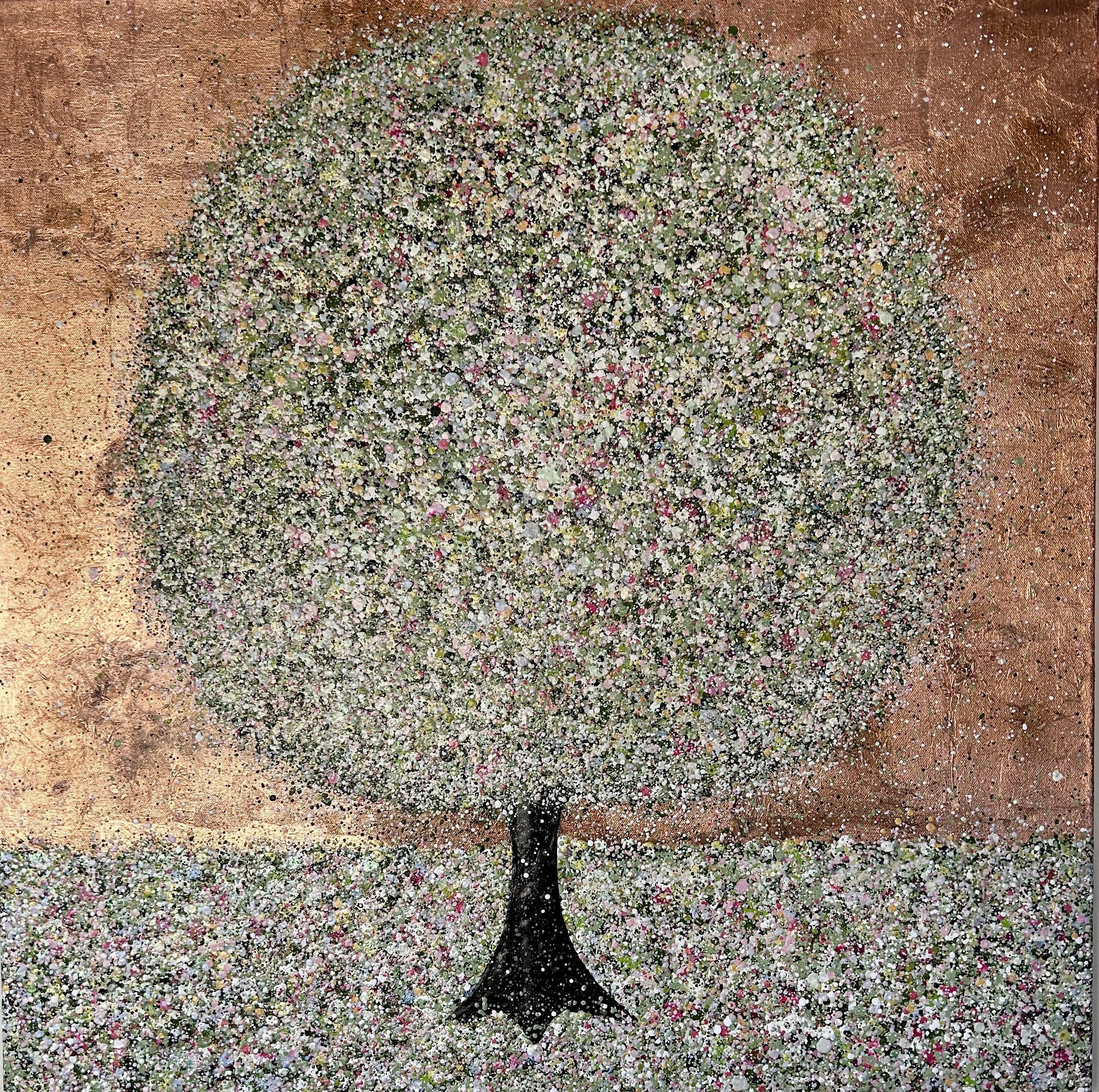 Evening Apple Blossom 76x76cm
Available from Ad-Lib Gallery
