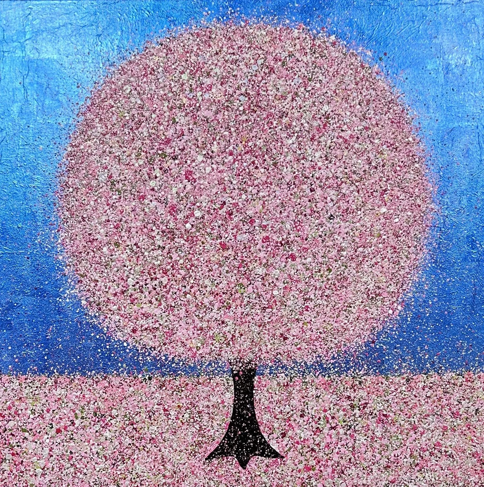 Dancing in The Moonlight 76x76cm