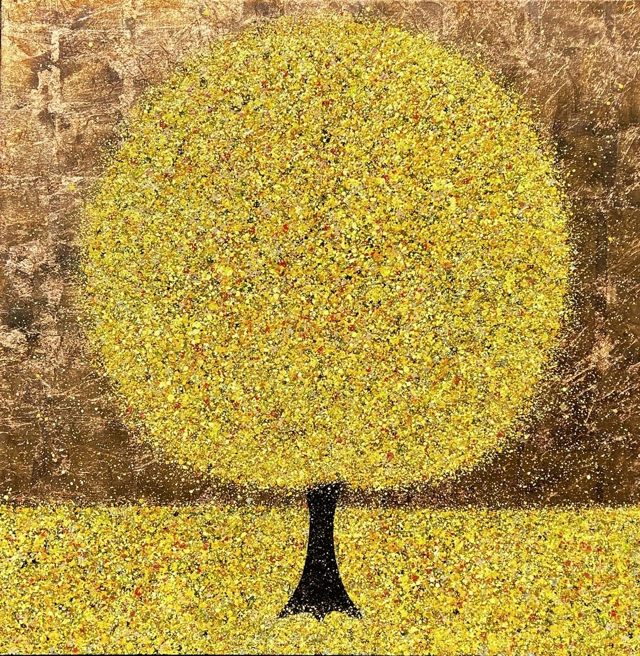 Burst Of Sunshine 120x120cm