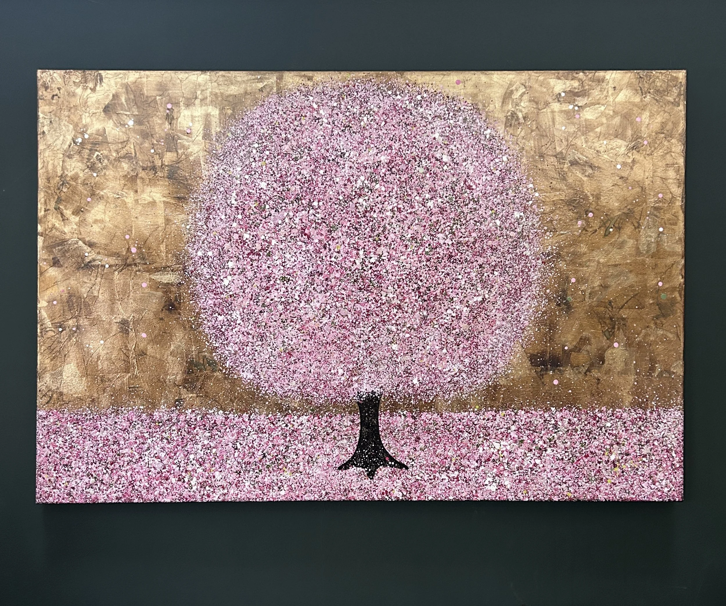 Blossoming In Spring 100x150cm