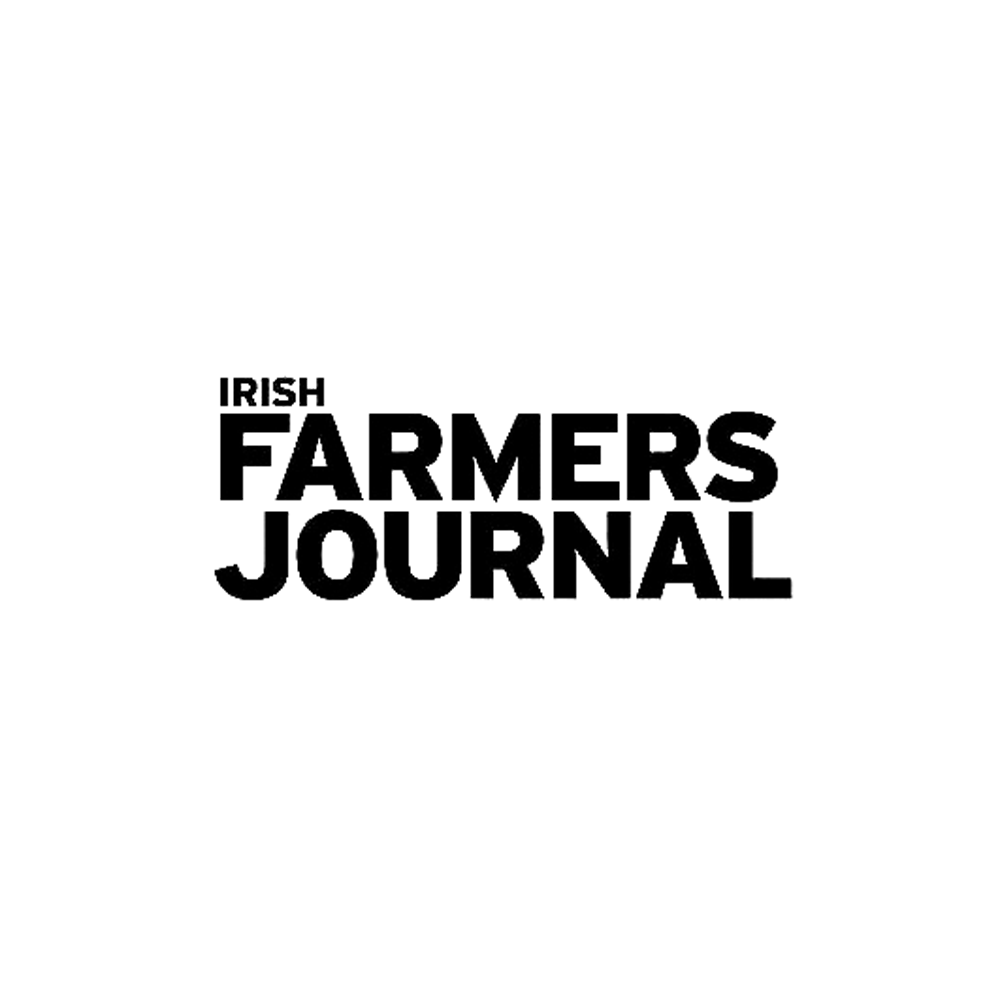 Irish Farmers Journal logo in black and white