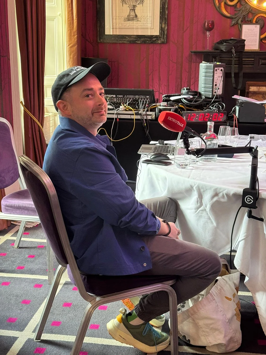 Anthony speaking to Bobby Kerr live on Newstalk radio