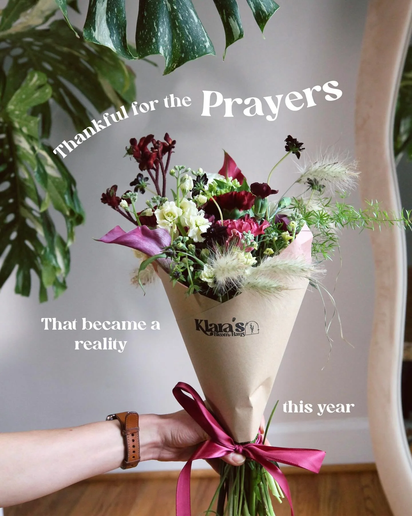 Happy Thanksgiving from Klara&rsquo;s Bloom Haus!

Grateful for your support and wishing you a warm, peaceful holiday. 🤍