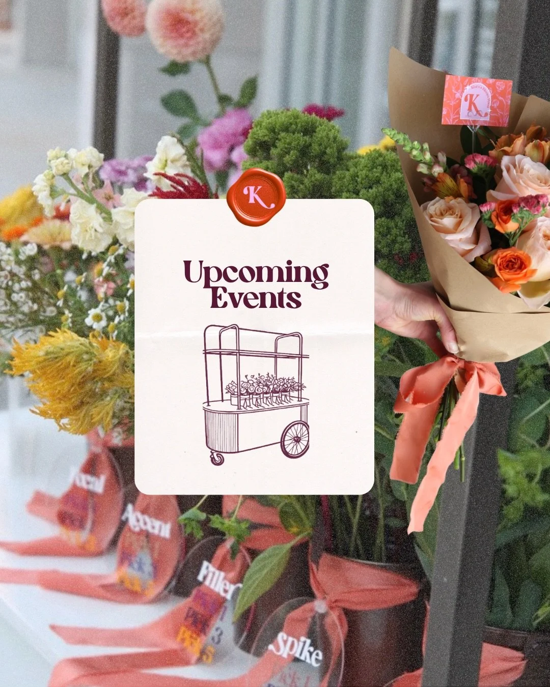 We&rsquo;ve got a lot of fun events coming up 🥰. Swipe through to see where you can find the Klara&rsquo;s Bloom Haus flower cart in May! ➡️

Kick off Mother&rsquo;s Day weekend with an afternoon of food, flowers &amp; more at the second annual Wien