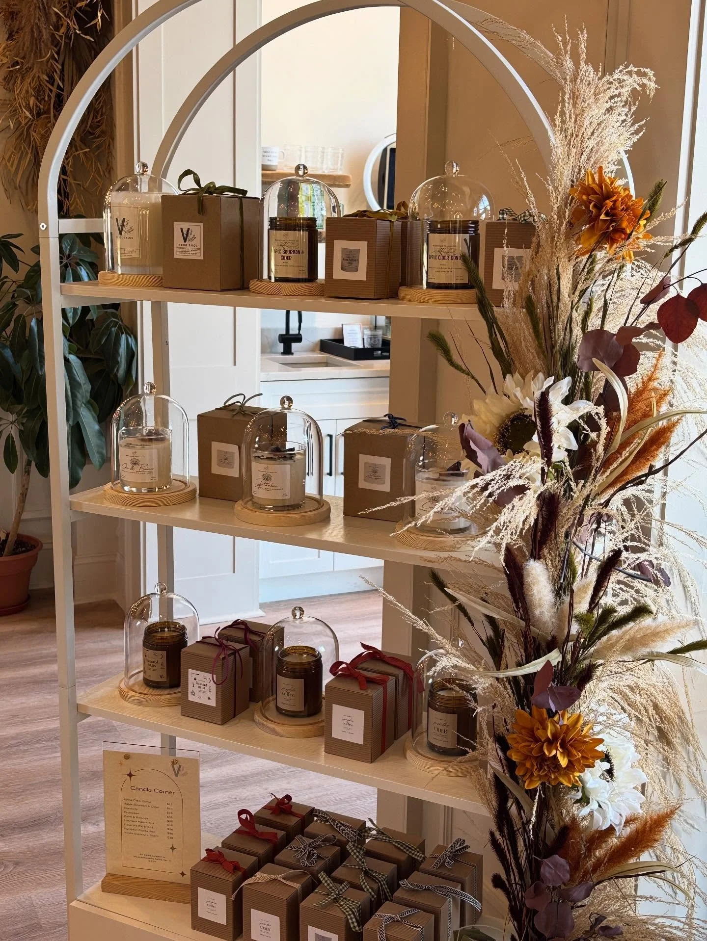Happy fall, y&rsquo;all, and welcome to our Cozy Candle Corner popup at Verde Salon! 🍂 🕯️ 🍎

We&rsquo;re so excited to usher in our fave season with some ✨elevated✨ seasonal candle offerings, including local brands @soymuchbrighter &amp; @moonston