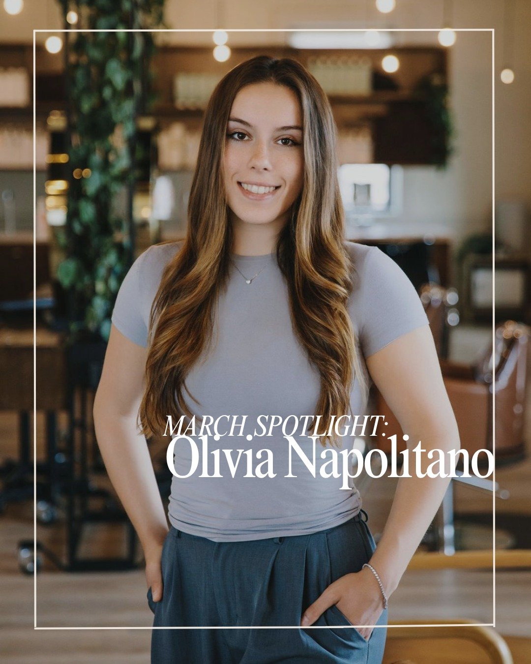 With only a week left of March, we wanted to shout out our employee of the month, Olivia! 🐚 🏝🌺

Known for her detailed consultations, beachy hair vibes &amp; laid back demeanor, we are grateful every day to have her as part of the team!

Be sure t