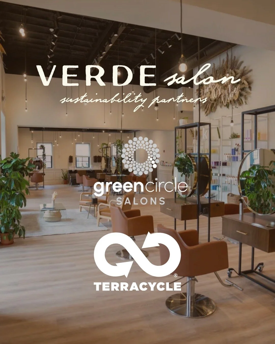 Today is Earth Day, but this work happens every day behind the scenes at Verde. 🌎

Over the past year, we&rsquo;ve diverted 1,702.2 lbs of salon waste through our partnership with Green Circle Salons&mdash;including hair, foils, and excess color tha