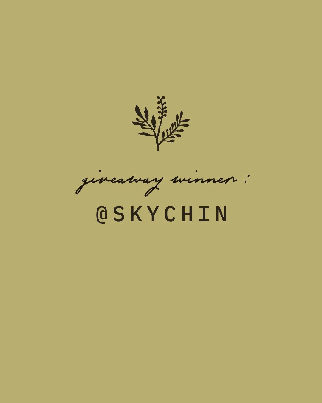 The winner of our Mother's Day giveaway is...

@skychin ! 🎉

Thank you so much to everyone who participated. We loved reading about all the amazing moms in your lives. ❤️