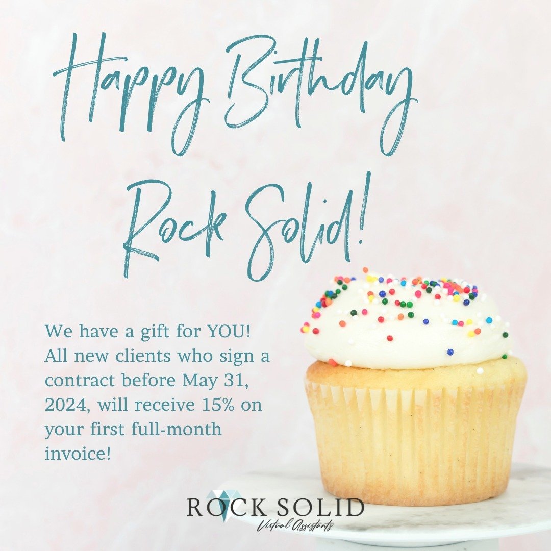 We are thrilled to announce that this month marks our 8th year in business! We want to express our sincere gratitude and appreciation for all the hardworking business owners and leaders out there. (We see your hard work and your heart work!) It's an 