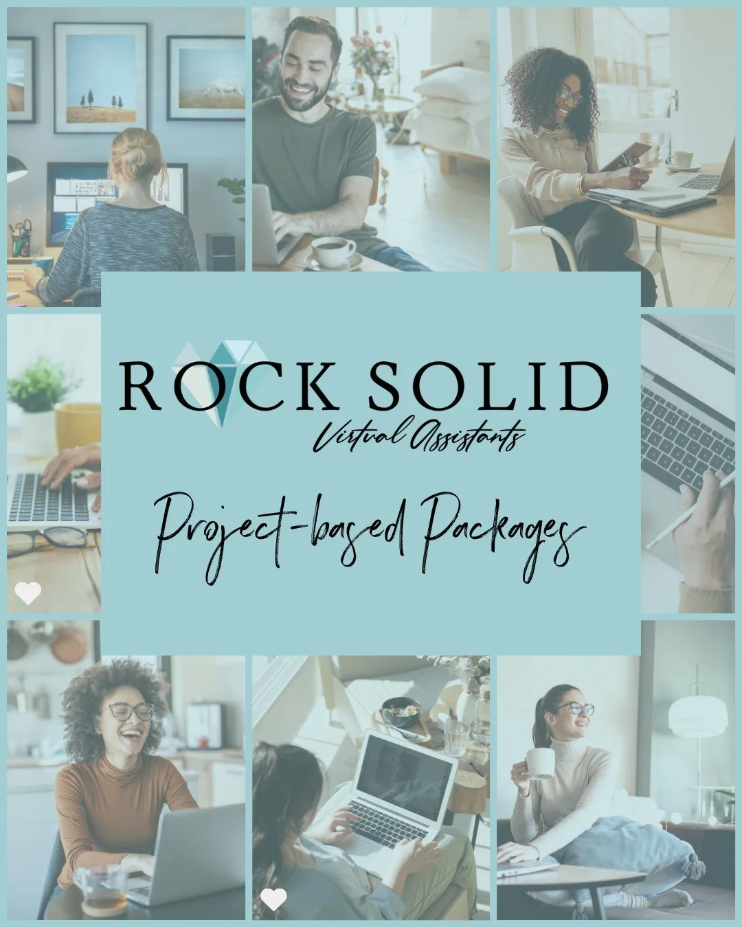 Did you know that we offer Project-based packages? 

Sometimes, you just need help with a specific project. We get it and have a solution for that!

With our Project-based VA, you get more than just a temp service. It's a teammate armed with the skil