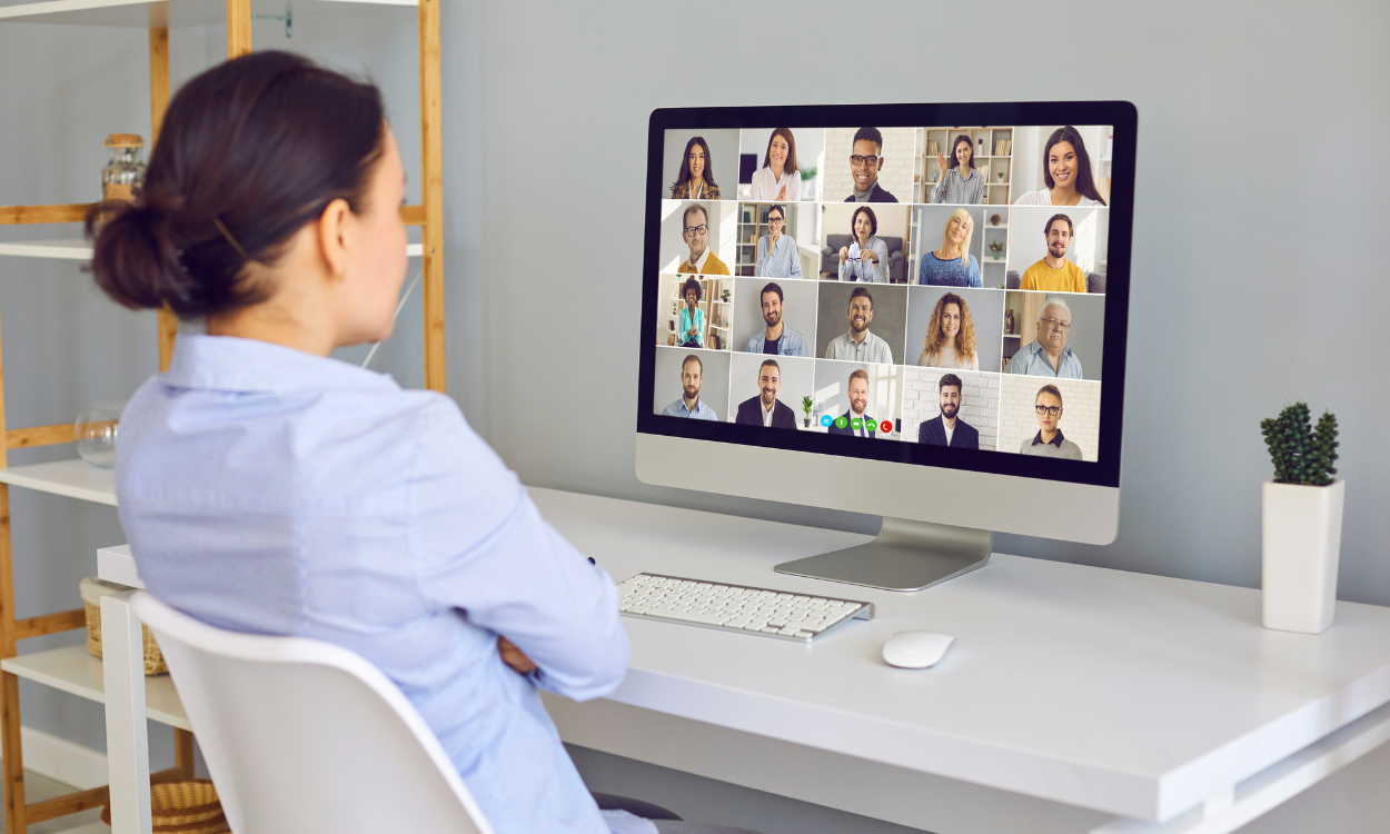 Founder working alongside a virtual assistant to streamline daily business operations