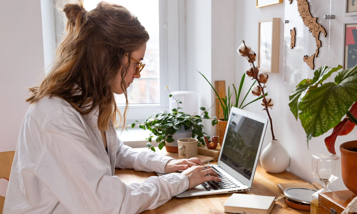 Entrepreneur planning business growth strategy with organized systems and expert support