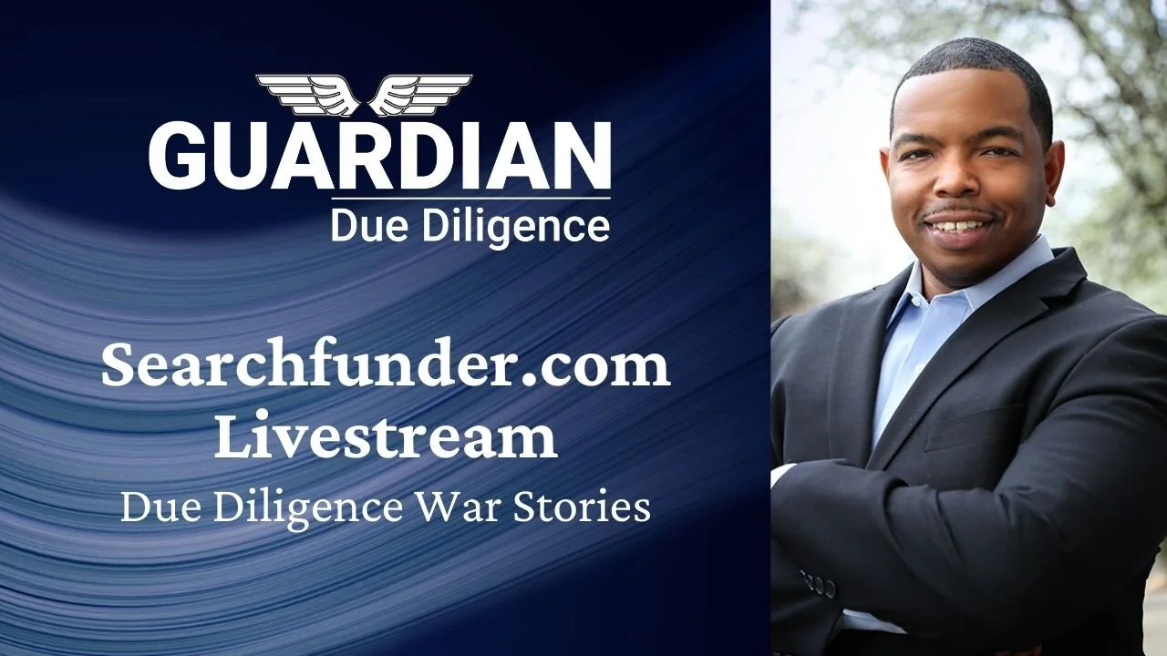 Searchfunder.com Livestream - Due Diligence War Stories
