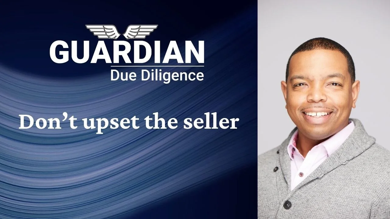 Don’t upset the seller