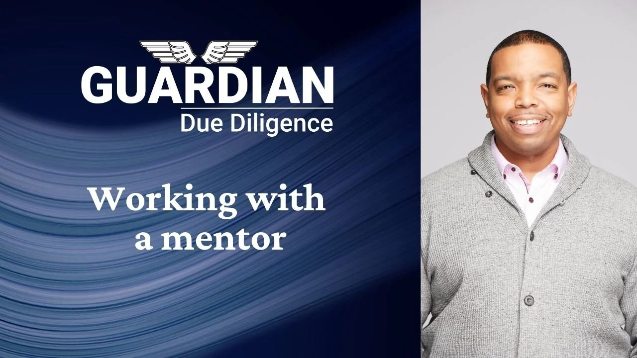 Working with a mentor