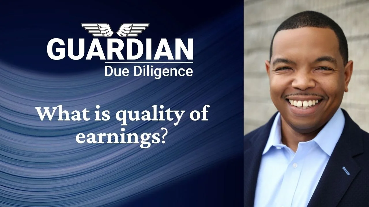 What is quality of earnings?