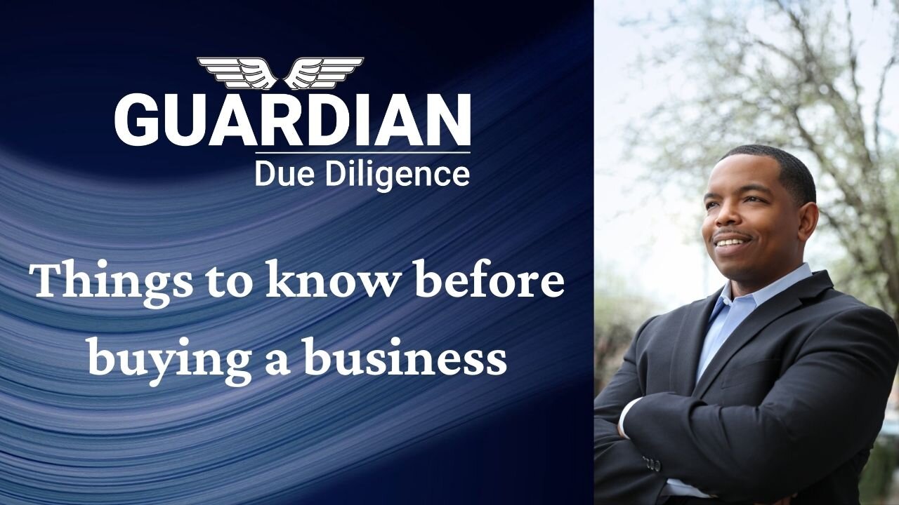 Things to know before buying a business