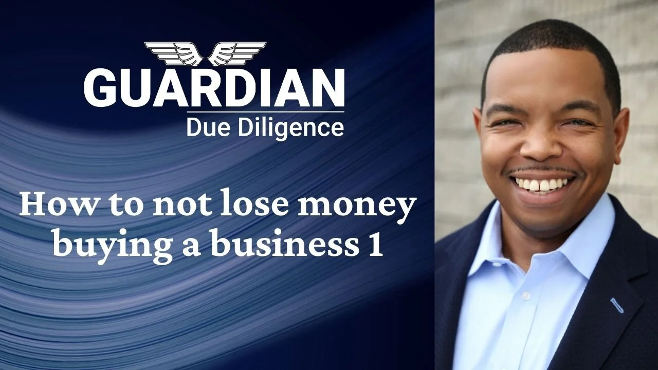 How to not lose money buying a business 1
