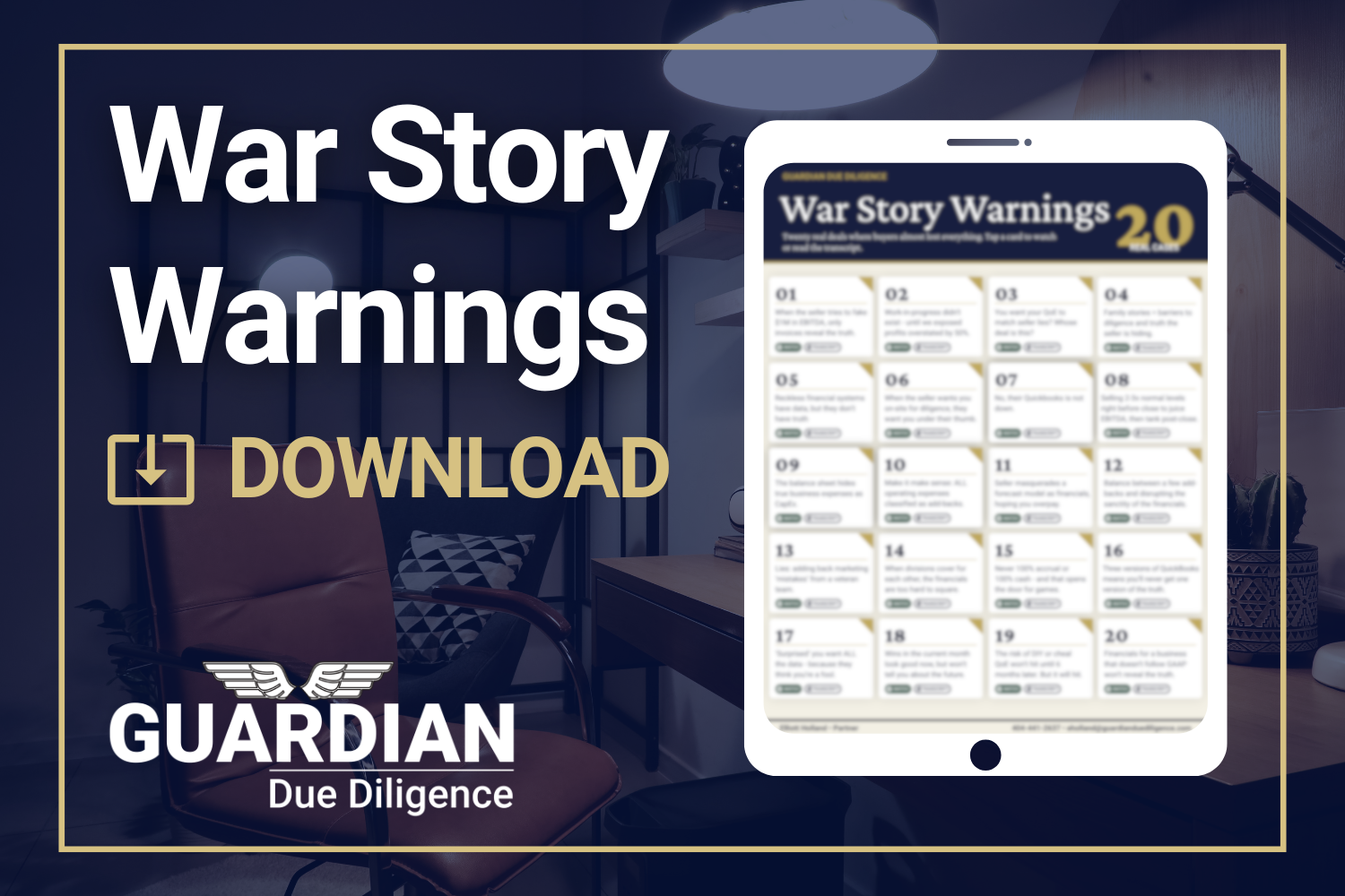 Due Diligence War Stories