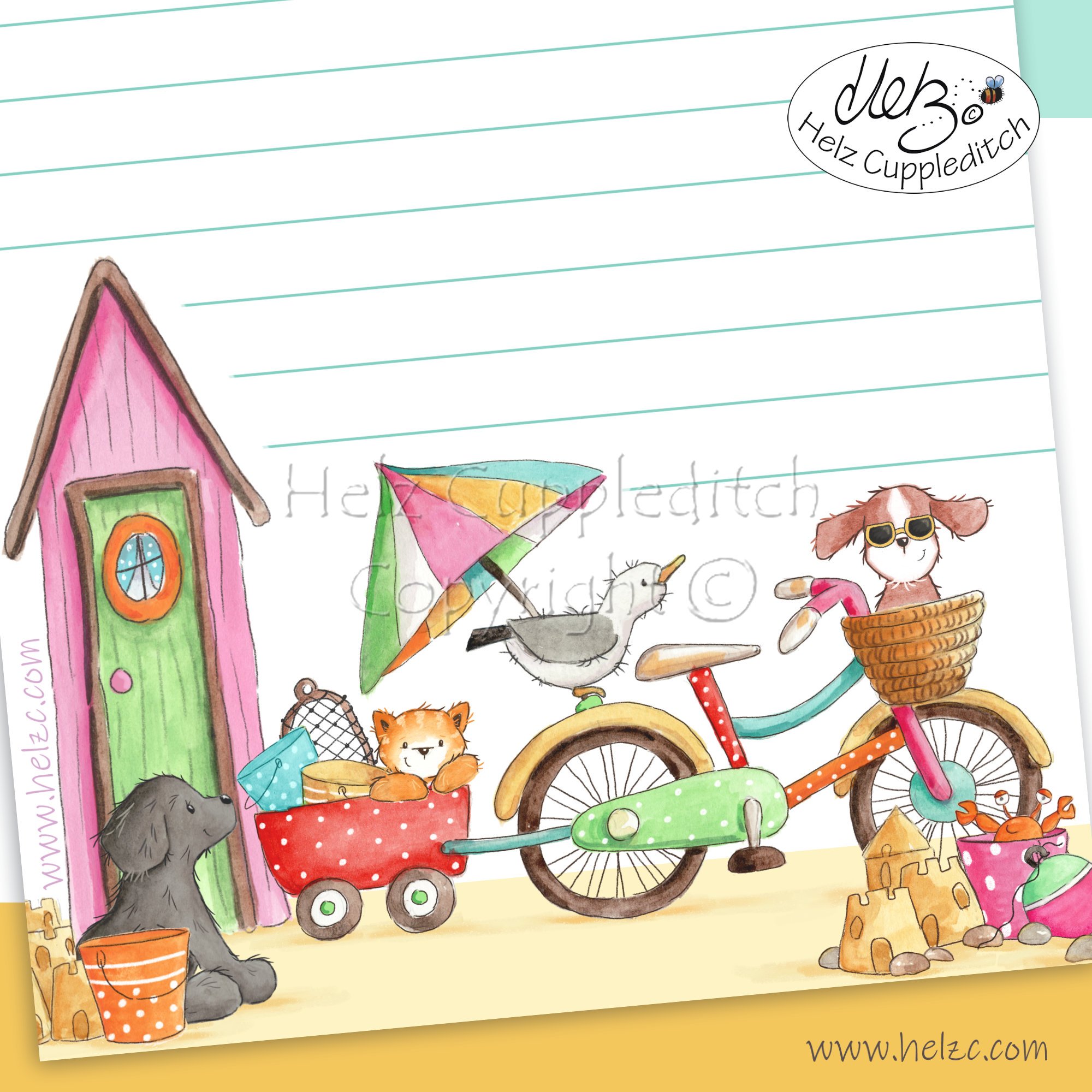 HC W5 99 Sandy Paws DL Note Pad PROMO 2.jpg