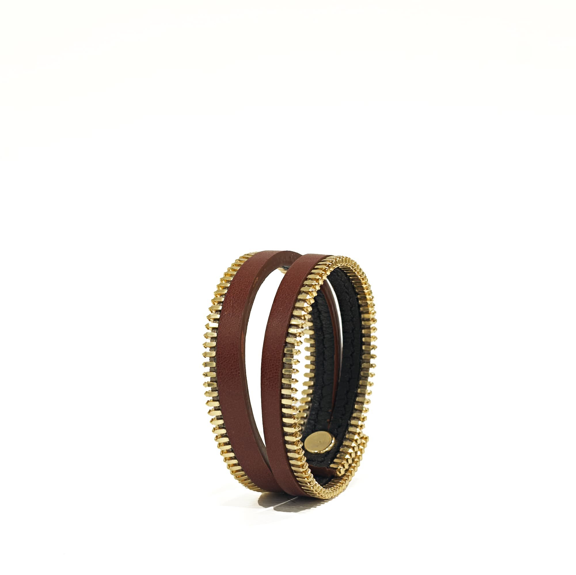 bracelet en cuir de luxe pour femme cadeau de Noel coralie-paris