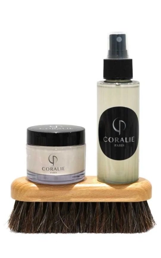 Kit de nettoyage, hydratation et protection de vos cuirs.