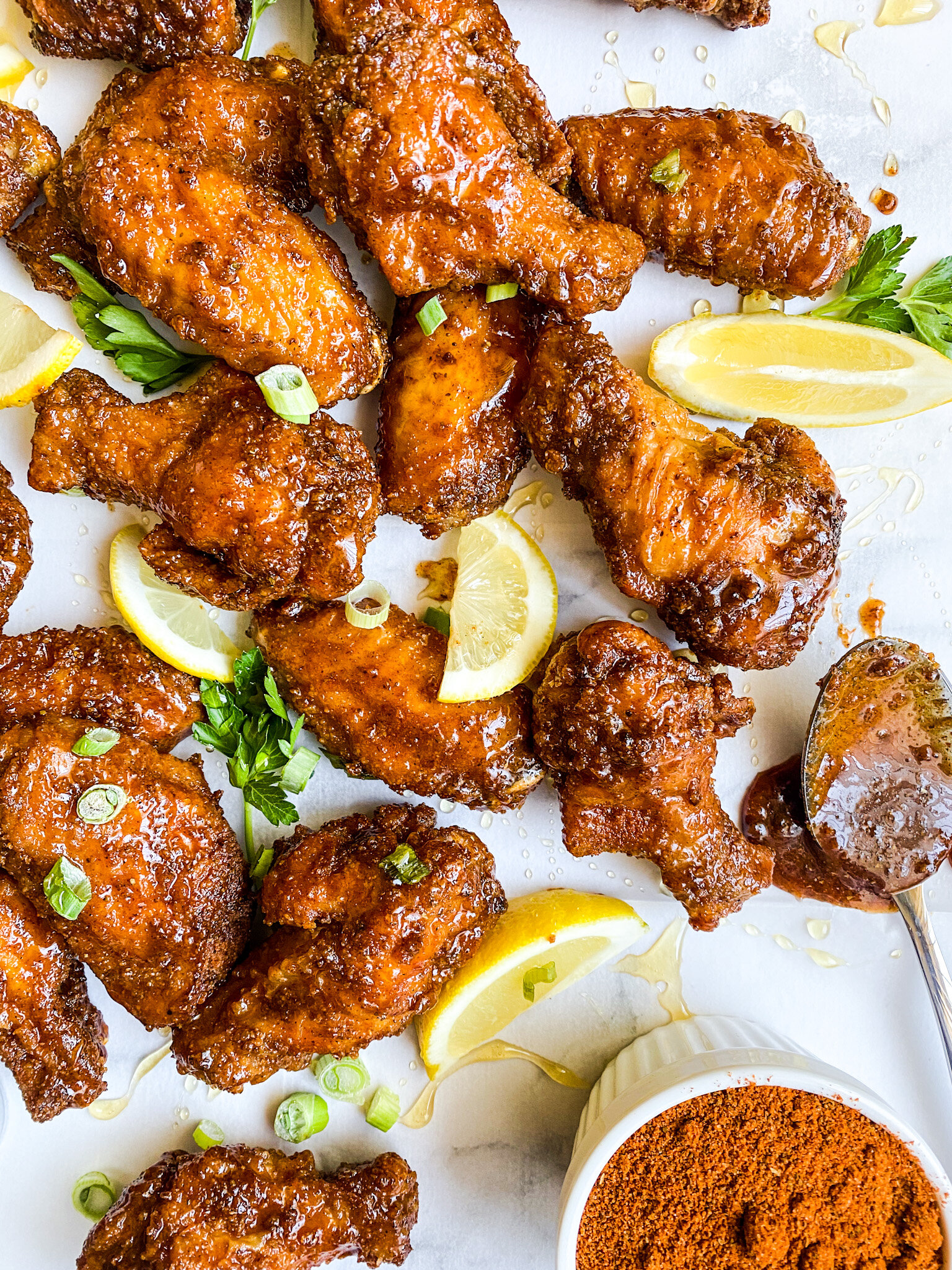 Crispy Honey Old Bay Chicken Wings Recipes — Be Greedy Eats