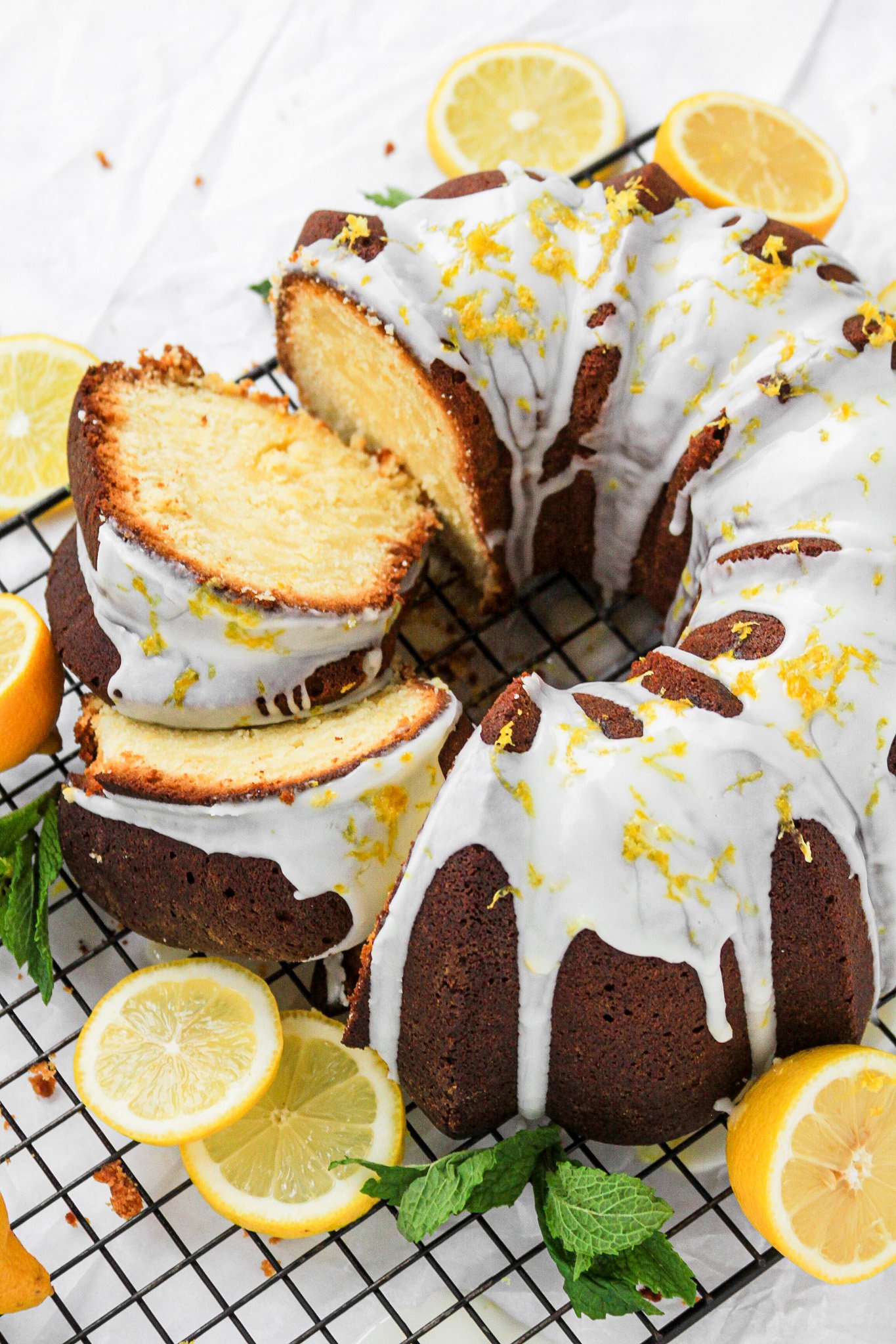 EASY Lemon Pound Cake (The Church Lady Lemon Pound Cake) Recipe — Be ...