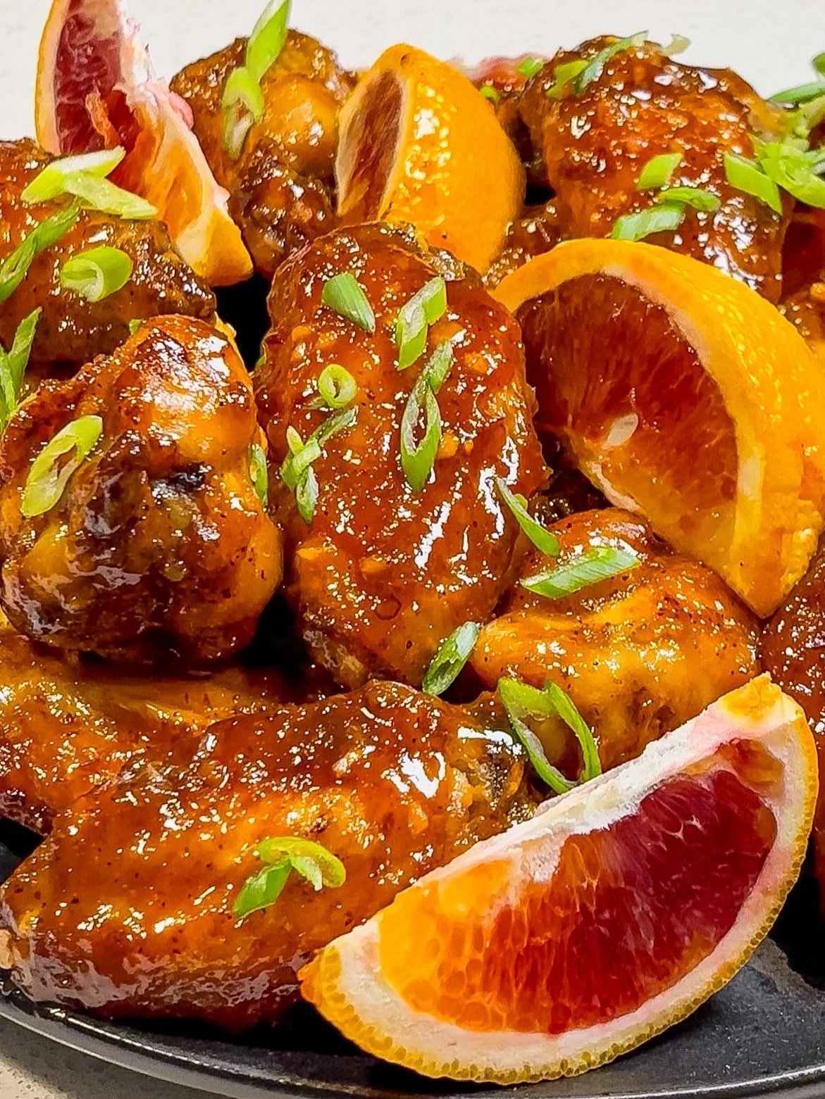 Orange Chili-Glazed Wings