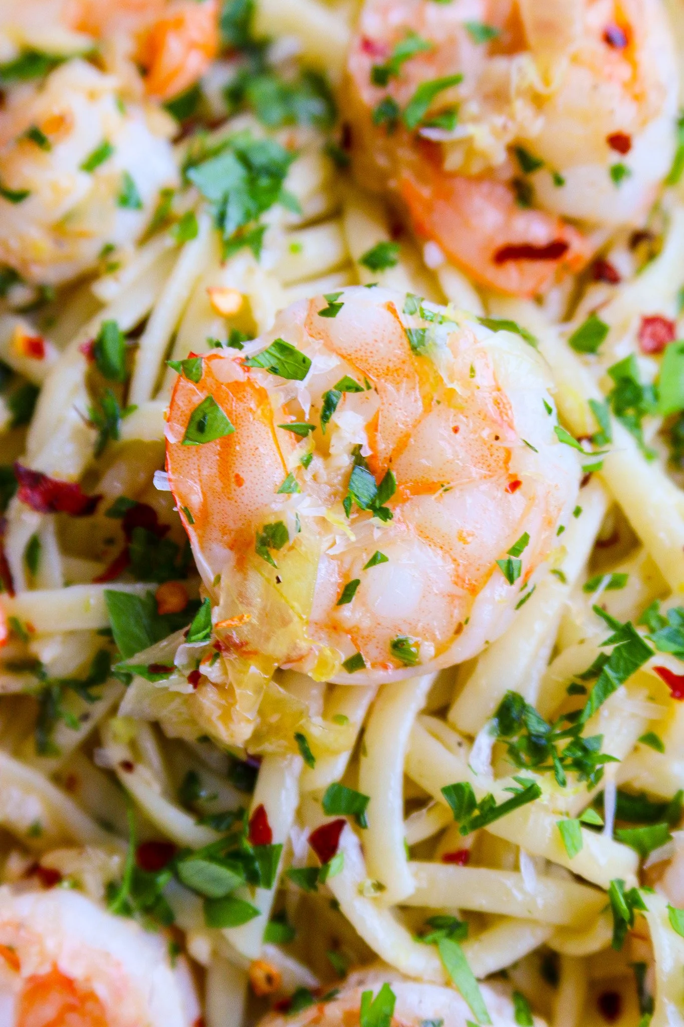 EASY Spicy Garlic Shrimp Pasta Recipe — Be Greedy Eats | Where Food