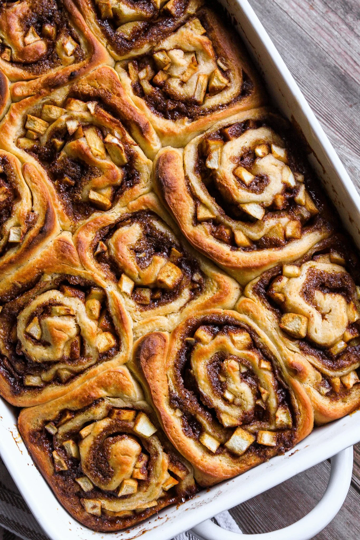 EASY Apple Cinnamon Rolls Recipe Be Greedy Eats Where Food Meets 