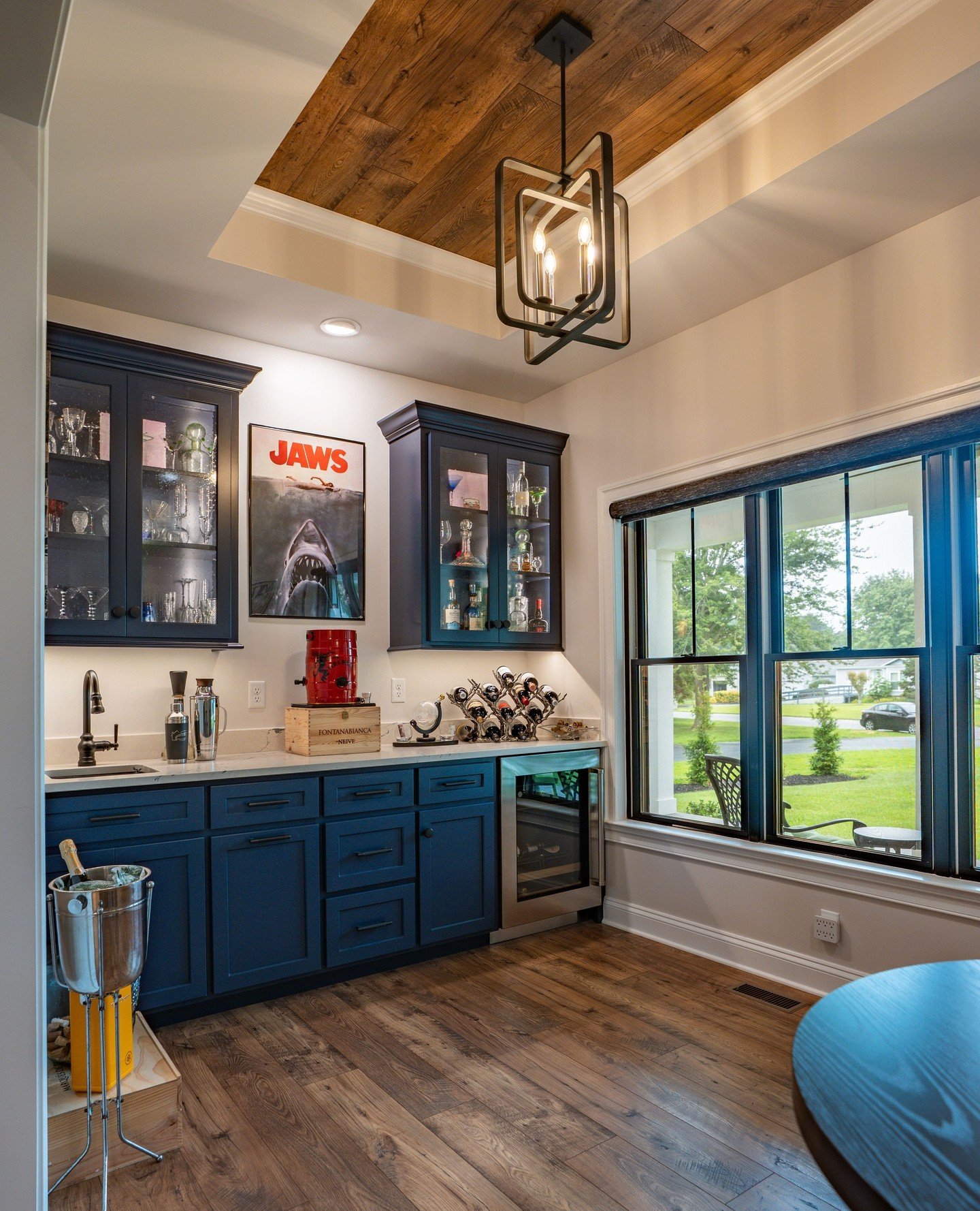 Two custom wet bar designs, each built to reflect the homeowner&rsquo;s vision.⁠
What&rsquo;s a must-have in yours? 👇⁠
⁠
#WhereCustomMeansCustom #SaviniCustomHomes #CustomWetBar