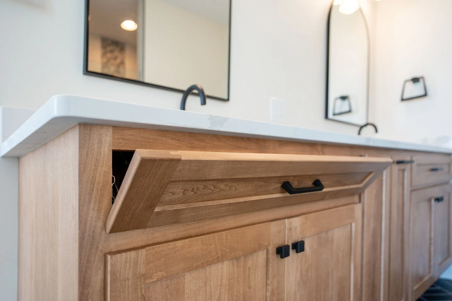 This is what custom really looks like.⁠
⁠
Not just filling a space&mdash;⁠
but designing cabinetry around how the home lives, feels, and functions.⁠
⁠
Every line. Every finish. Every detail was chosen with intention for this specific home and the peo