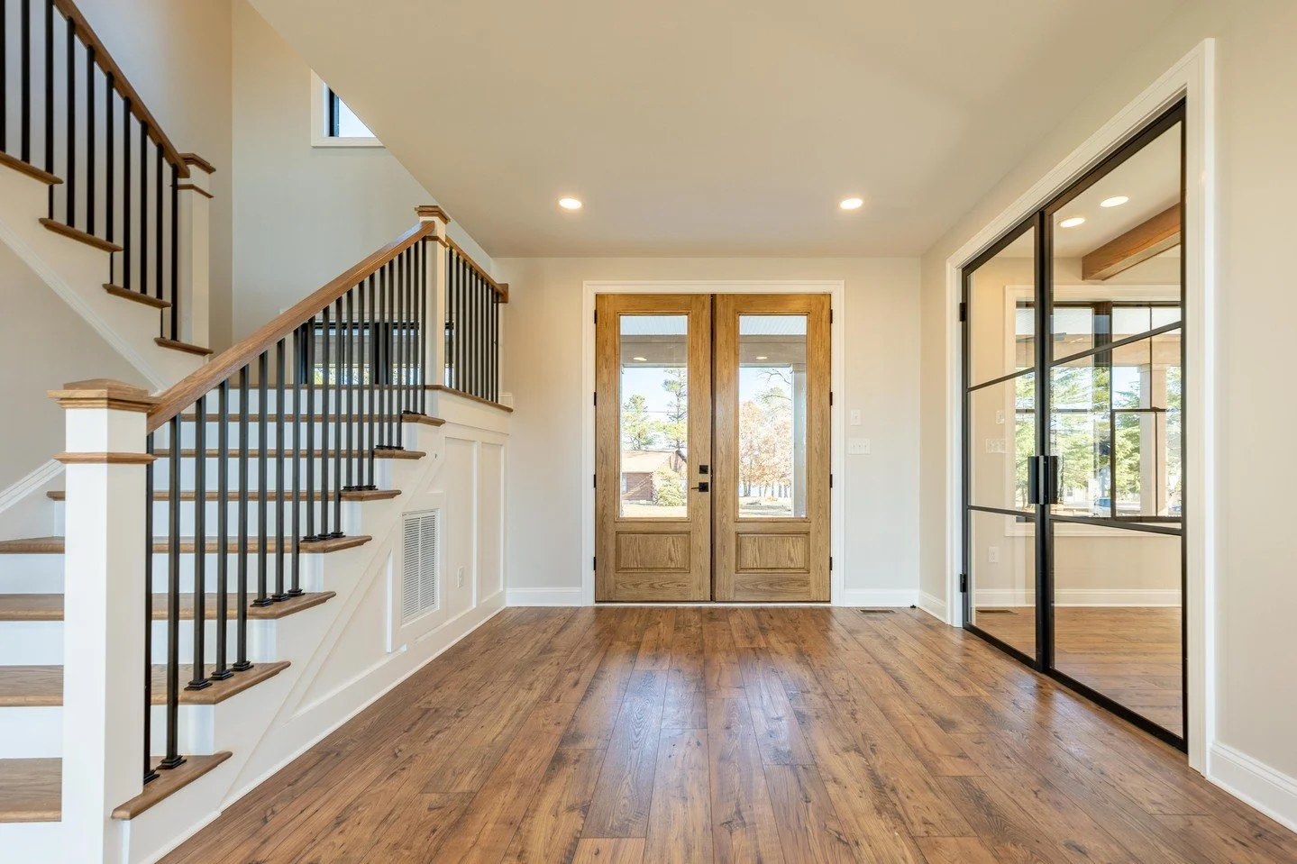 Some of the best spaces in a home aren't just inside.⁠
⁠
A front porch is where you sit a little longer, talk a little more, and watch the kids run through the yard.⁠
⁠
#SaviniCustomHomes #FrontPorch #ByFamiliesForFamilies