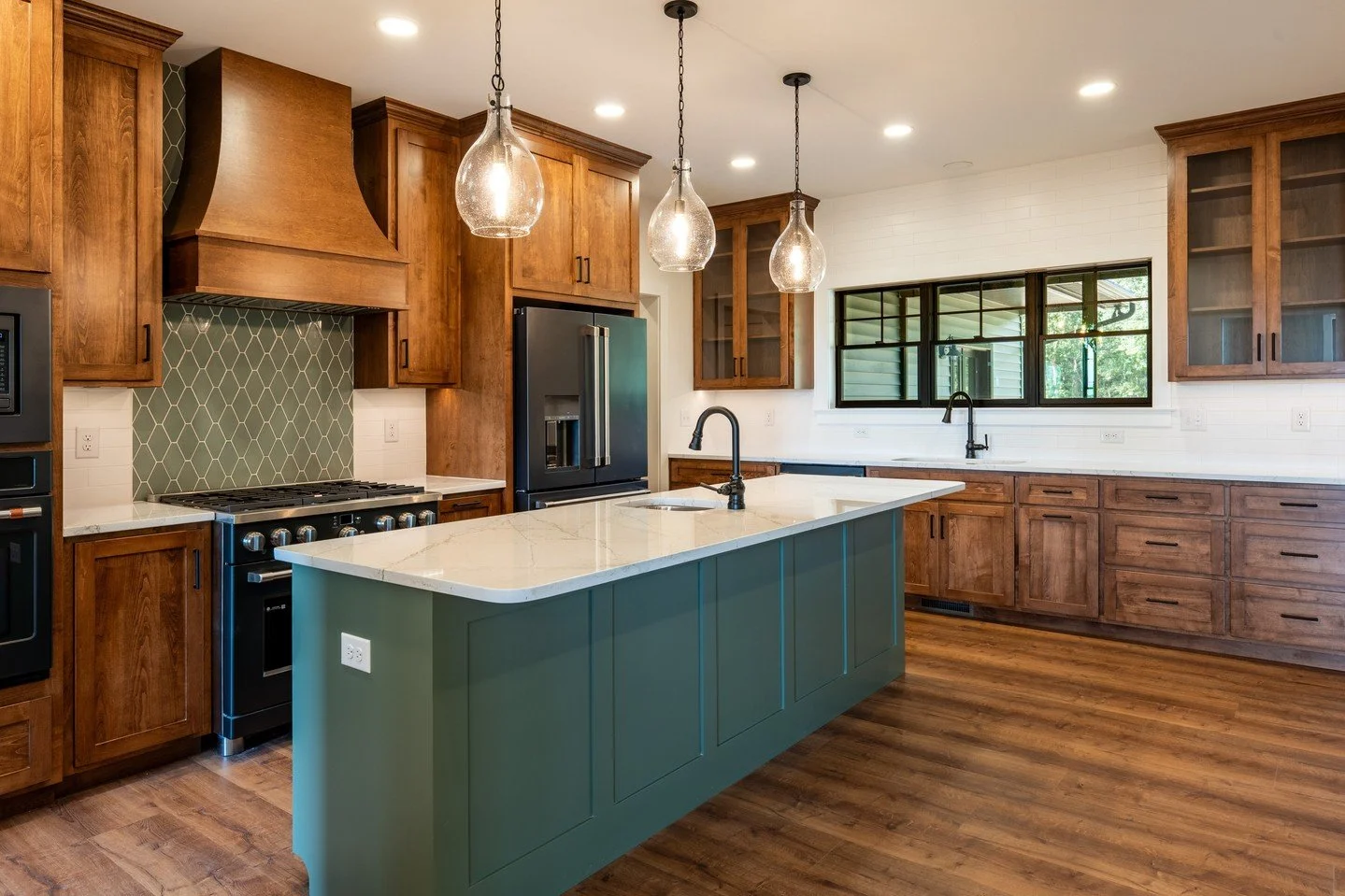 We love seeing every custom kitchen take on the personality of the family who calls it home.⁠
⁠
What&rsquo;s one must-have you&rsquo;d put in your dream kitchen?⁠
⁠
#SaviniCustomHomes #CustomKitchen #ByFamiliesForFamilies #WhereCustomMeansCustom