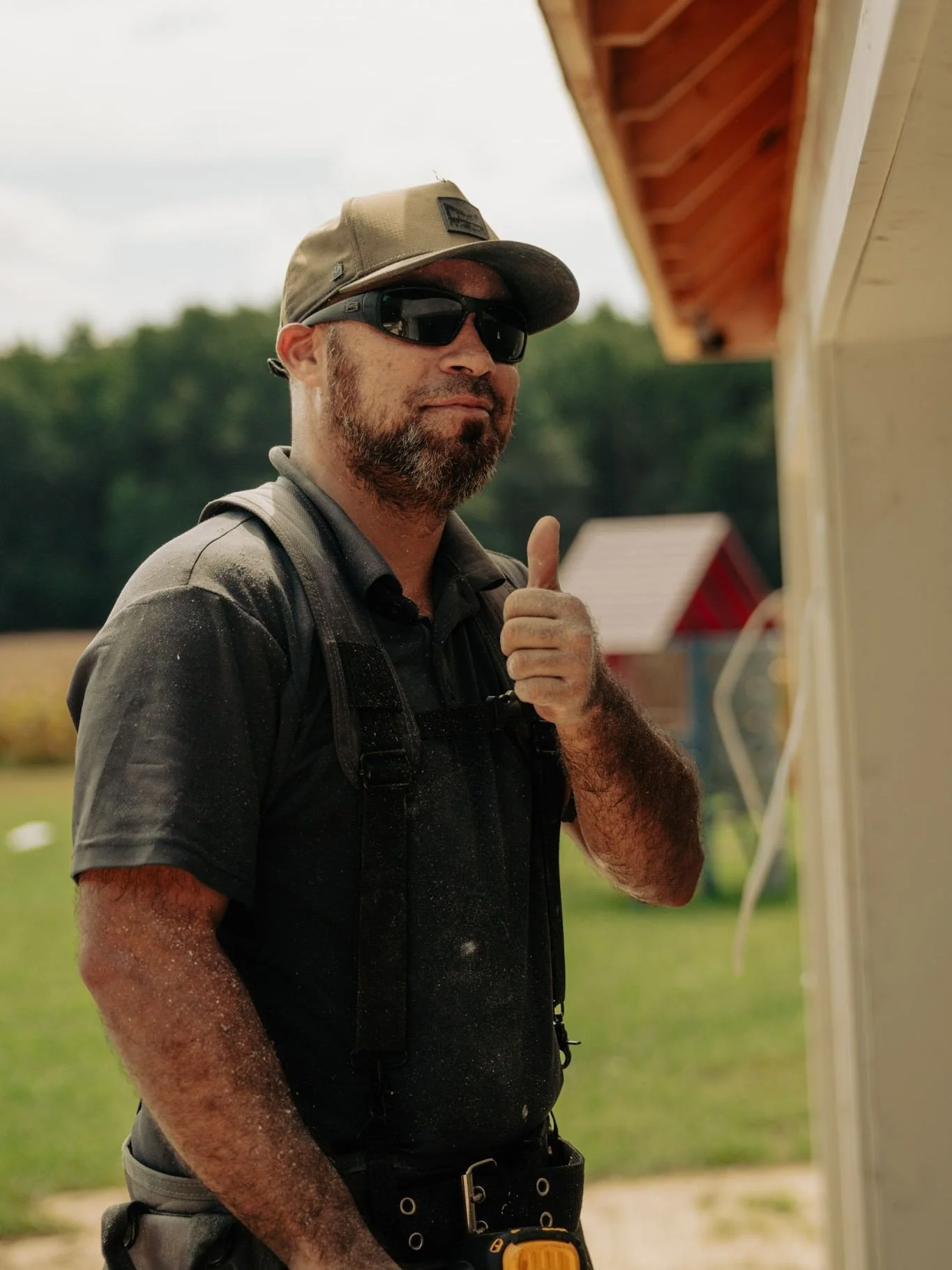 This guy gets a 👍 from us.⁠
Show some love for the people who make it happen.⁠
⁠
#SaviniCustomHomes #CustomHomeBuilder
