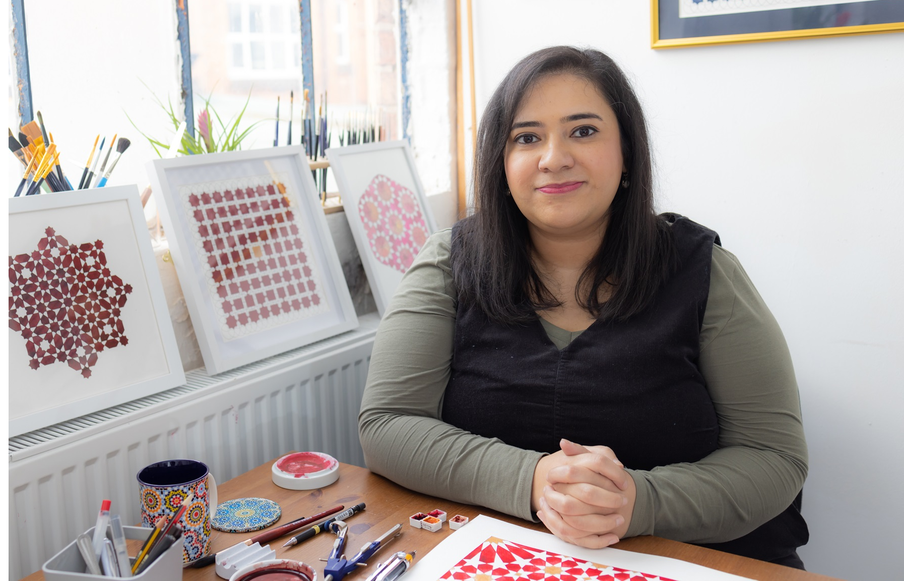 Safira Ali has titled her bauble 'Ruby'