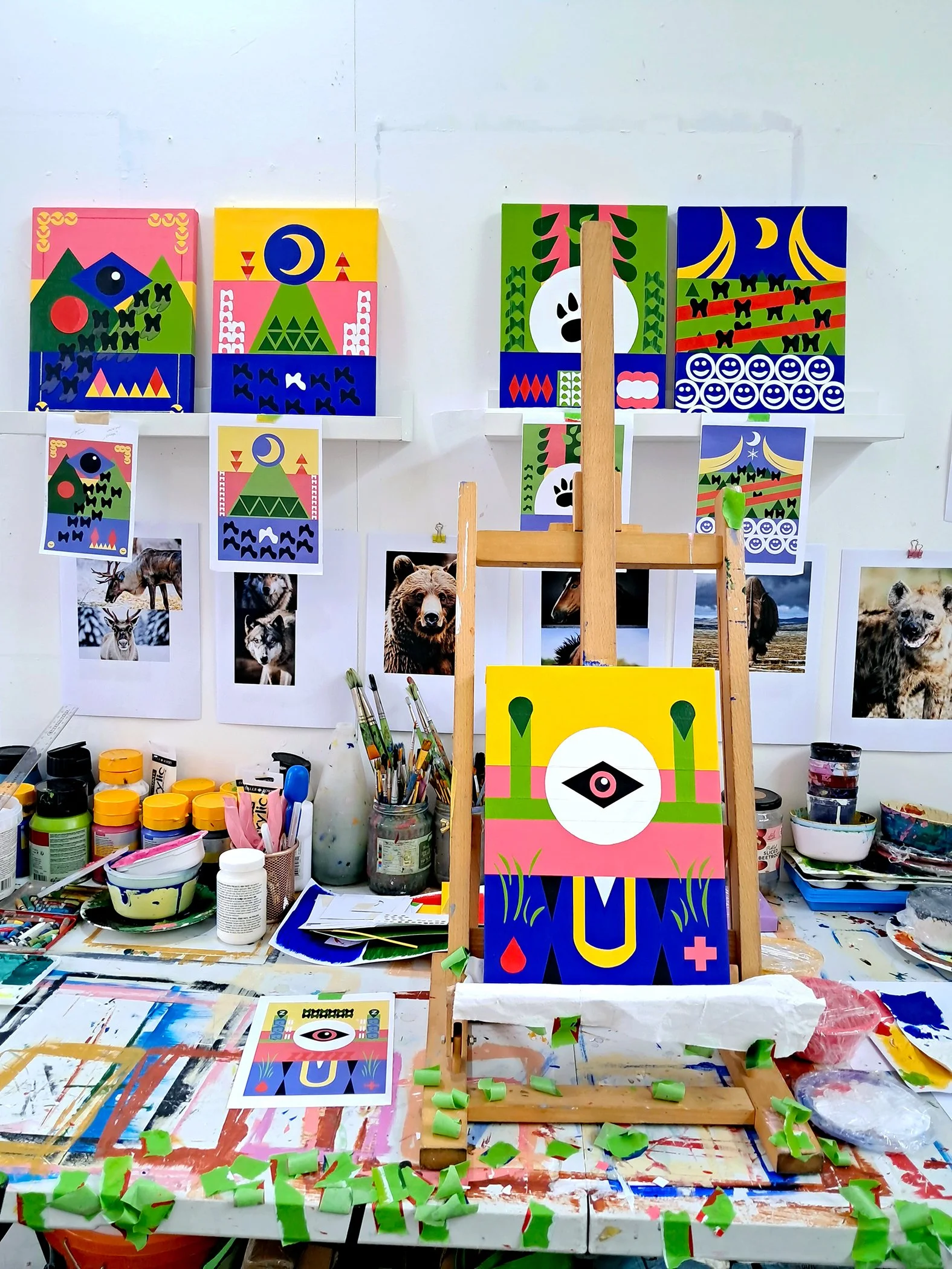 Making of the Horse teeth painting.jpg