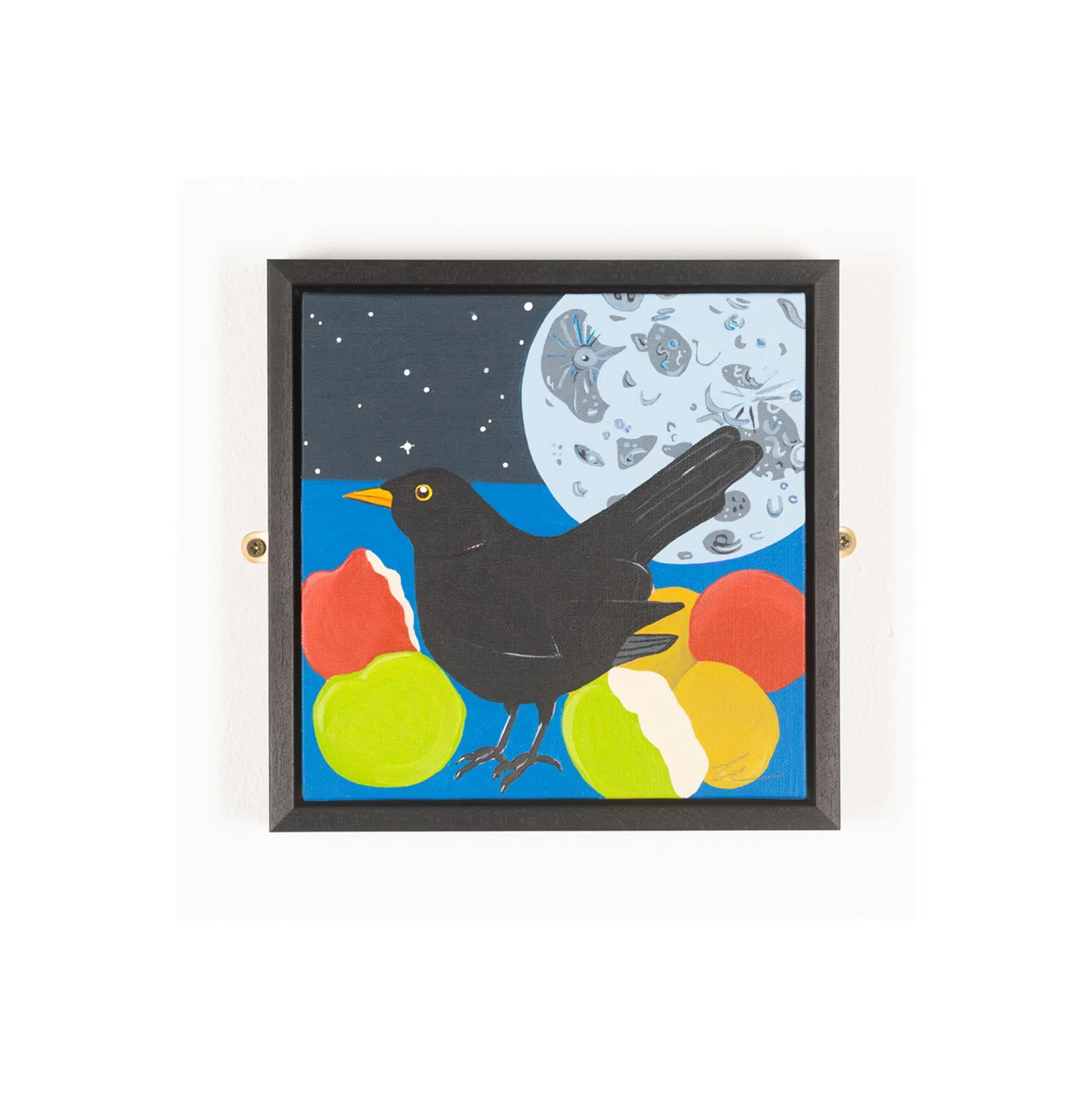 Blackbird, apples and the moon small white space.jpg