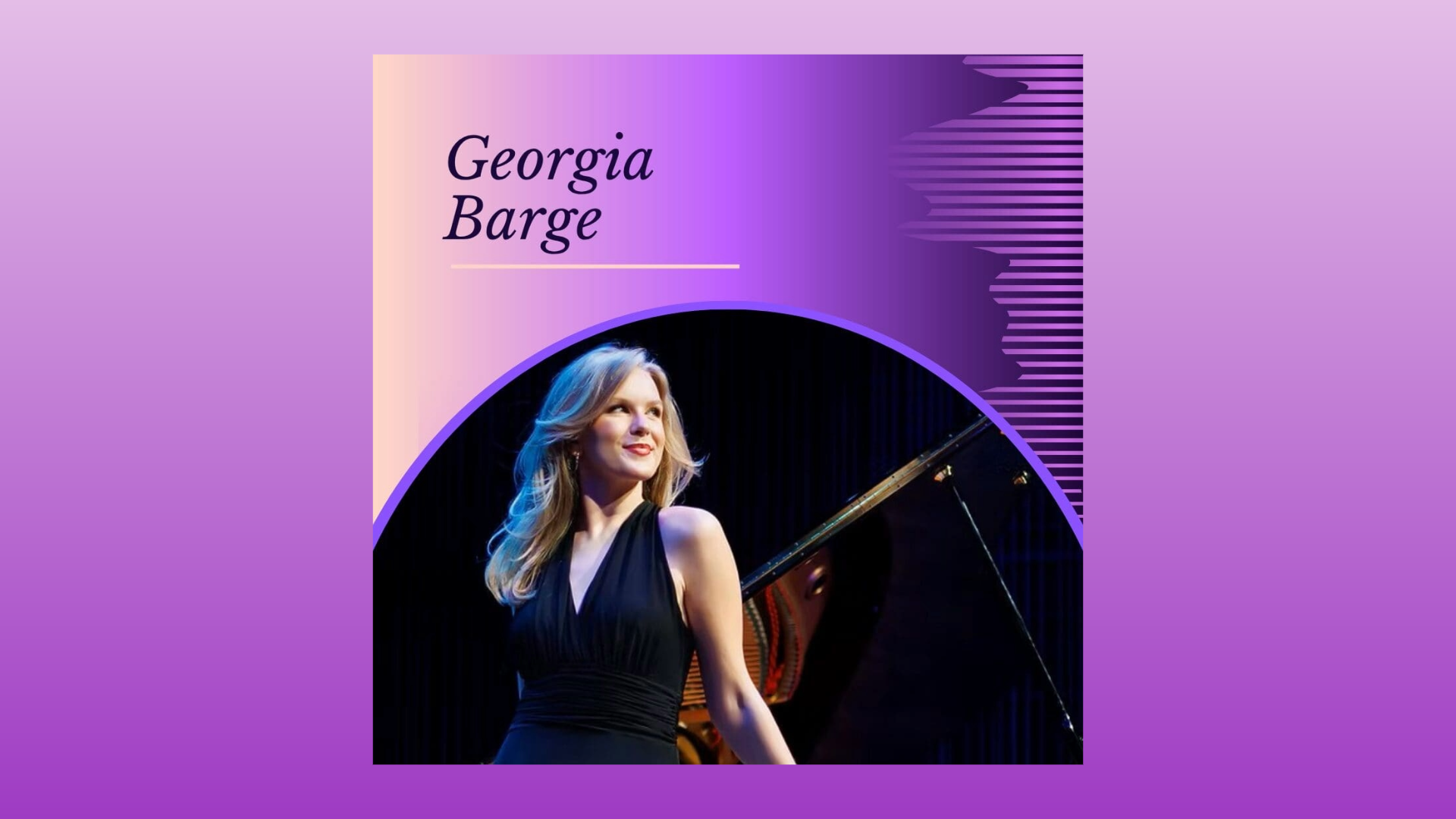 Sammons Cabaret presents Georgia Barge