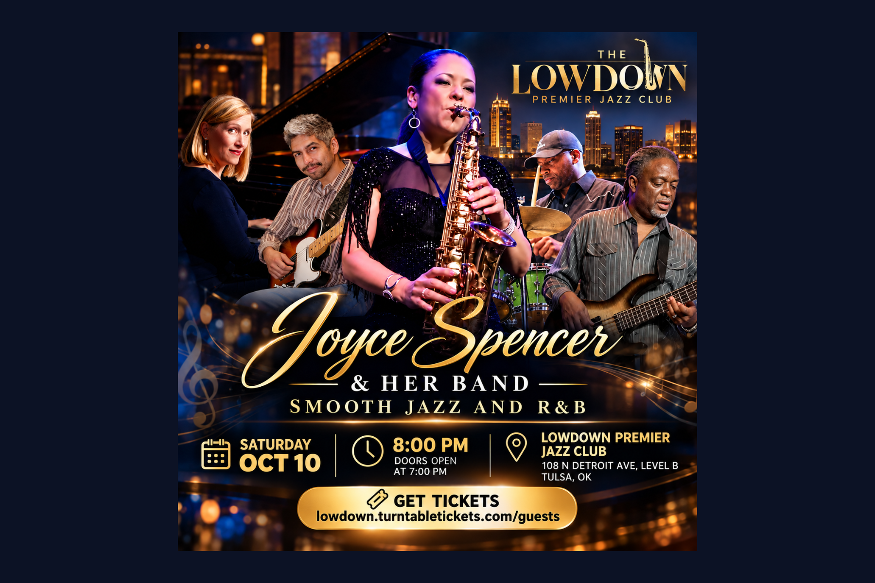Joyce Spencer at The Lowdown in Tulsa, OK
