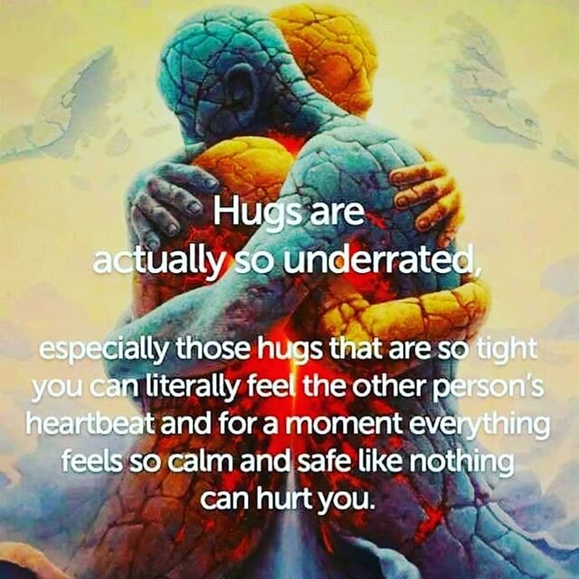 Everyone  that truly knows  me knows I am a Hugger. HUGS  heal, hugs send love, hugs say I care. Everyone needs a hug.  #neverstophugging #loveheals #humansneedhumanconnection #andrearoyhealing #healing #energy #angels