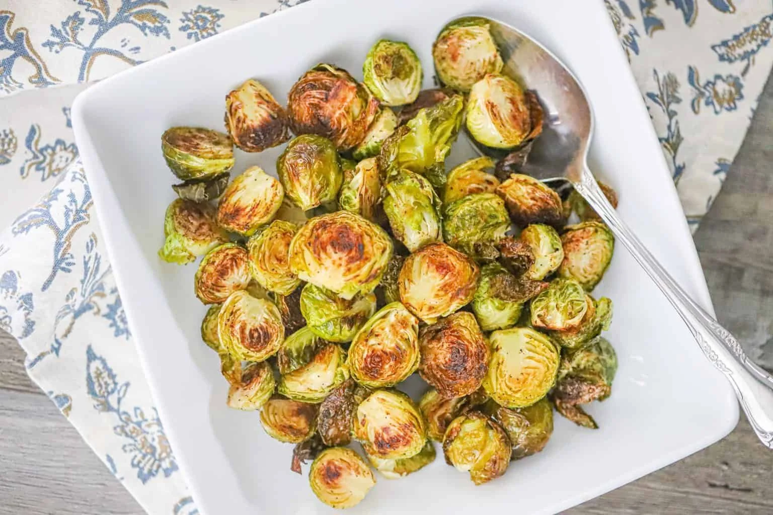 Oven Roasted Brussels Sprouts
